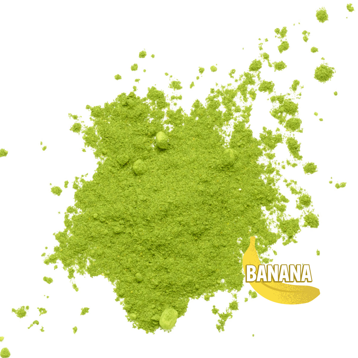 Banana matcha drink mix