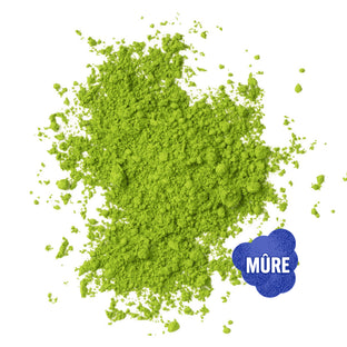 Matcha à la mûre