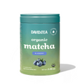 Organic Blueberry Matcha Tea Tin Matcha Drink Mix front view