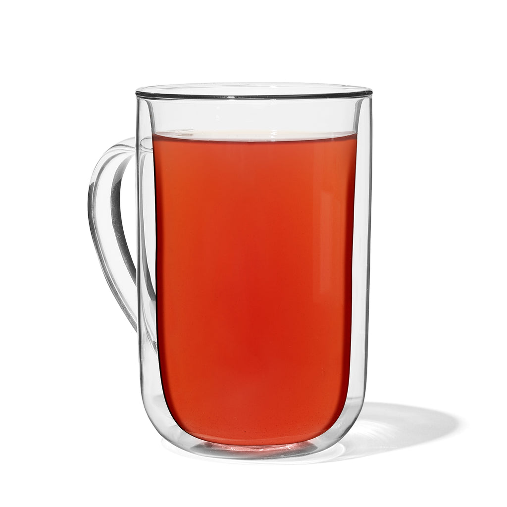 carmel shortbread steeped tea in cup