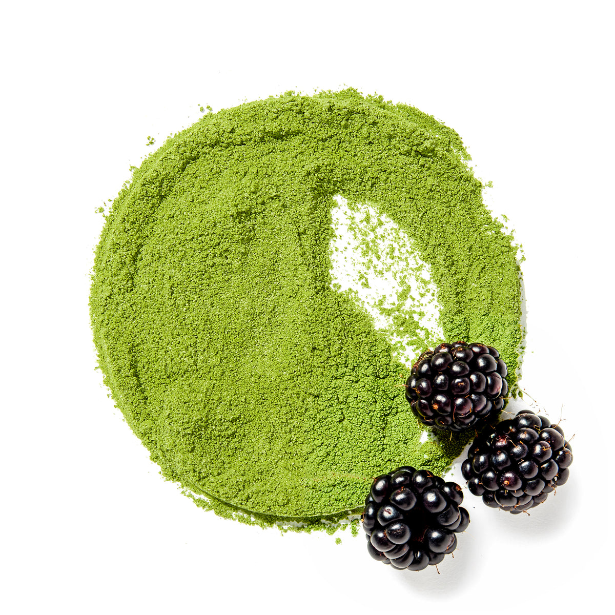 Matcha à la mûre
