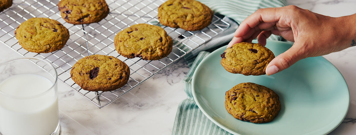 Recette cookies matcha d