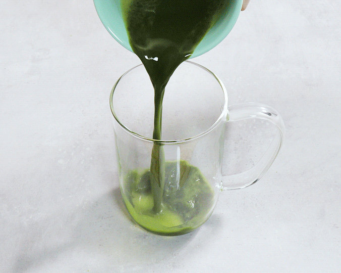 Step how to make a matcha