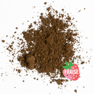 Poudre de hojicha à la fraise