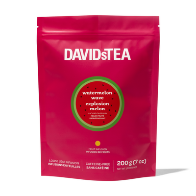 Watermelon Wave Tea 200 g Printed Bag Herbal front view